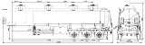 SF3340.4S_12, 40 м3, 4 отсека, ССУ 1460 - 1 |  ЗАО «Сеспель»