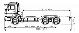 Шасси КАМАЗ 65115-3964-19 - 1 |  ЗАО «Сеспель»