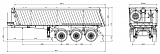 Cамосвальный-полуприцеп DB3U28 - 7 |  ЗАО «Сеспель»
