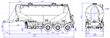 Цементовоз SF3U32 - 5 |  ЗАО «Сеспель»