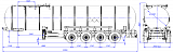 4х осный битумовоз полуприцеп стальной SF4B32.1S_01 - 1 |  ЗАО «Сеспель»