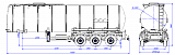 SF3B38.1S_05, 38 м3, 1 отсек, ССУ 1250 - 1 |  ЗАО «Сеспель»