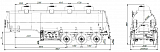 SF3328_4S_14 ССУ 1150, 4 отсека, 28 м3 - 1 |  ЗАО «Сеспель»