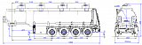 4х осный бензовоз полуприцеп стальной SF4332.4S_10 - 1 |  ЗАО «Сеспель»