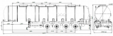 SF4832_4N_01, 32 м3, 4 отсека, ССУ 1150 - 1 |  ЗАО «Сеспель»