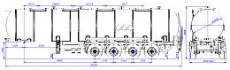 SF4932.4N_02, 32м3, 4 отсека, ССУ 1250 SF4932.4N_02, 32м3, 4 отсека, ССУ 1250 - ЗАО «Сеспель»