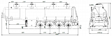 4х осный бензовоз полуприцеп стальной SF4332.4S_33 - 1 |  ЗАО «Сеспель»