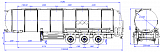 Полуприцеп для перевозки пищевых жидкостей SF3030_4N_01 - 1 |  ЗАО «Сеспель»