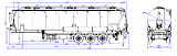 3-х осный полуприцеп для перевозки сыпучих грузов алюминиевый SB3U60 - 5 |  ЗАО «Сеспель»