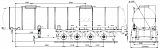 4х осный битумовоз полуприцеп стальной SF4B32.2S_01 - 1 |  ЗАО «Сеспель»