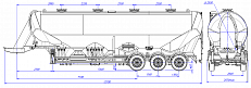 SF3U55_2A_02 55м3, 2 отсека, ССУ 1250 SF3U55_2A_02 55м3, 2 отсека, ССУ 1250 - ЗАО «Сеспель»