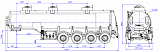 4х осный бензовоз полуприцеп стальной SF4332.3S_01 - 1 |  ЗАО «Сеспель»