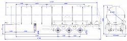 Полуприцеп для перевозки пищевых жидкостей SF3E30_1N - ЗАО «Сеспель»