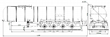 4х осный битумовоз полуприцеп стальной SF4B32.1S_21 - 1 |  ЗАО «Сеспель»