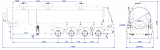 4х осный бензовоз полуприцеп стальной SF4332.3S_08 - 1 |  ЗАО «Сеспель»