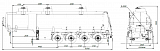 4х осный бензовоз полуприцеп стальной SF4332.3S_20 - 1 |  ЗАО «Сеспель»