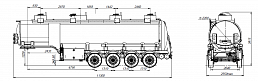 4х осный бензовоз полуприцеп алюминиевый SF4338.4A_03 4х осный бензовоз полуприцеп алюминиевый SF4338.4A_03 - ЗАО «Сеспель»