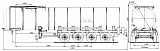 4х осный битумовоз полуприцеп стальной SF4B32.1S_36 - 1 |  ЗАО «Сеспель»