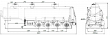 4х осный бензовоз полуприцеп стальной SF4332.3S_21 - 1 |  ЗАО «Сеспель»