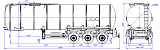 SF3B38.1S_03, 38 м3, 1 отсек, ССУ 1250 - 1 |  ЗАО «Сеспель»