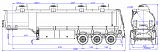 SF3340.4S_07, 40 м3, 4 отсека, ССУ 1450 - 1 |  ЗАО «Сеспель»