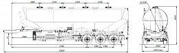 SF3U55_4A_07, 55м3, 4 отсека, ССУ 1150 SF3U55_4A_07, 55м3, 4 отсека, ССУ 1150 - ЗАО «Сеспель»