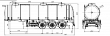 SB3025, 25м3, 3 отсека, ССУ1150 - 1 |  ЗАО «Сеспель»