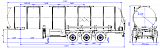 Полуприцеп для перевозки пищевых жидкостей SF3030_2N_01 - 1 |  ЗАО «Сеспель»