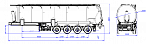 4-х осный полуприцеп для перевозки сыпучих грузов алюминиевый SB4U53 - 2 |  ЗАО «Сеспель»