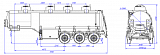 SF3328_4S_10 ССУ 1250, 4 отсека, 28 м3 - 1 |  ЗАО «Сеспель»