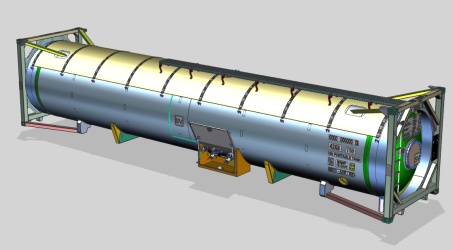 Контейнер-цистерна C50D44/18RS T50 Контейнер-цистерна C50D44/18RS T50 - ЗАО «Сеспель»
